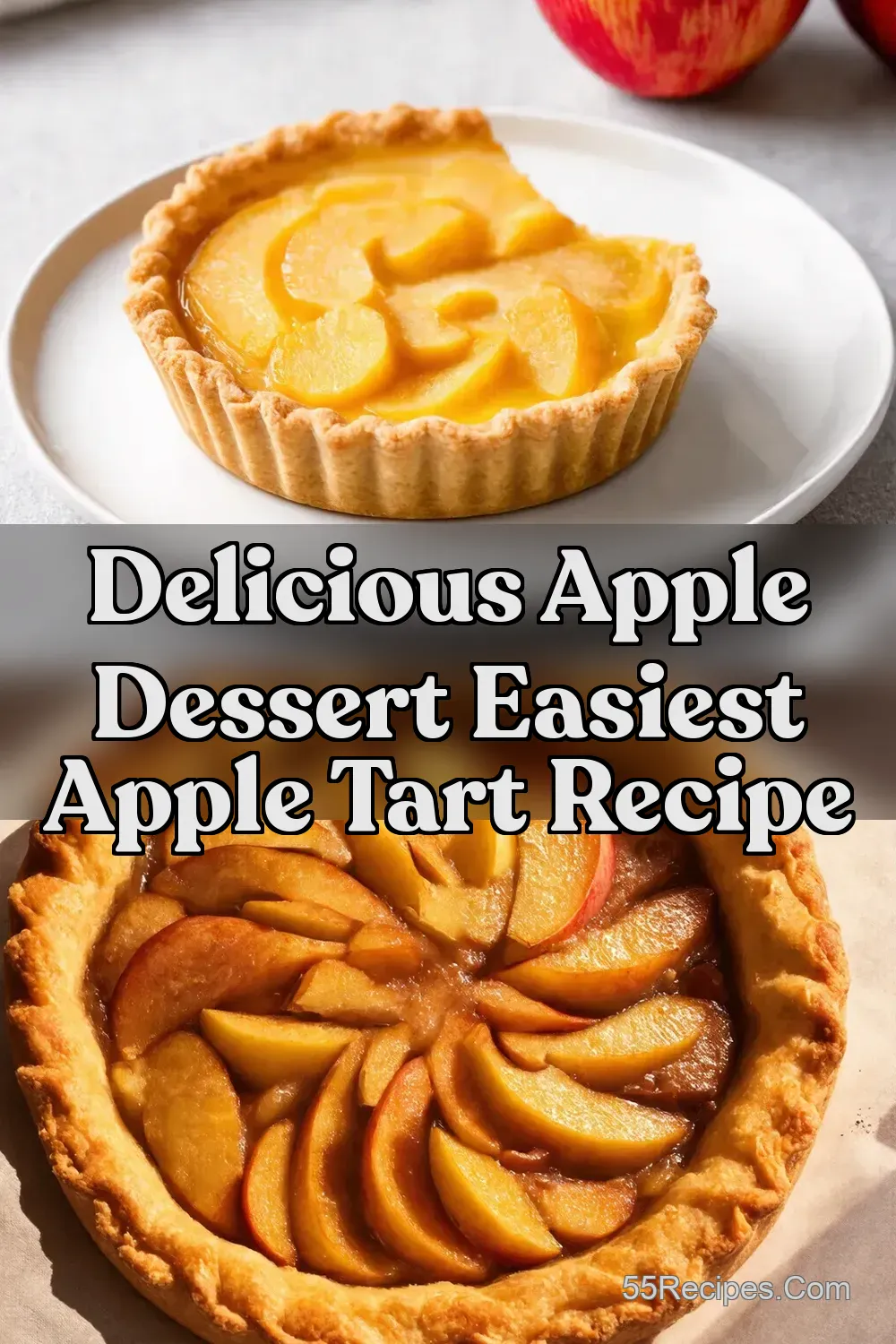 Classic Apple Tart Recipe Tarte aux Pommes Made Easy -…