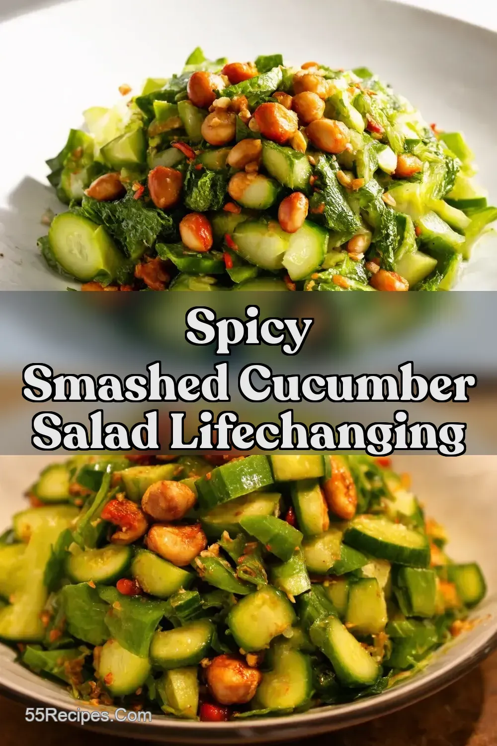 Kung Pao Cucumber Crunch Spicy Salad Sorted - 55Recipes
