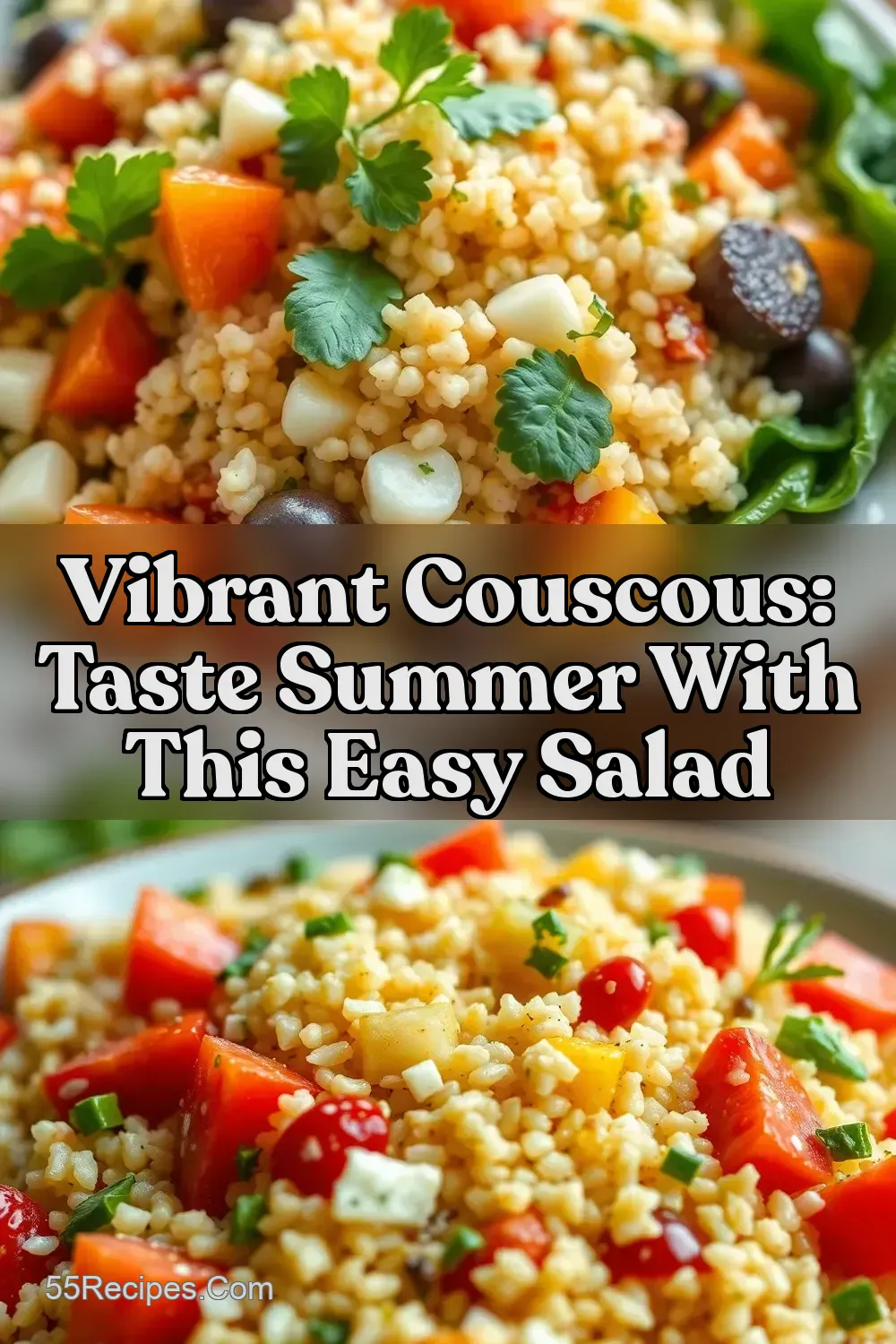 Mediterranean Couscous Salad: A Taste of Sunshine! -…