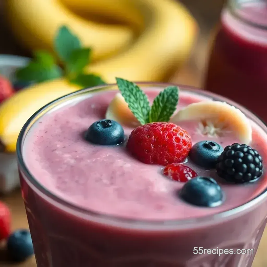 Frozen Fruit Smoothie How Do You Make the Best One 55Recipes
