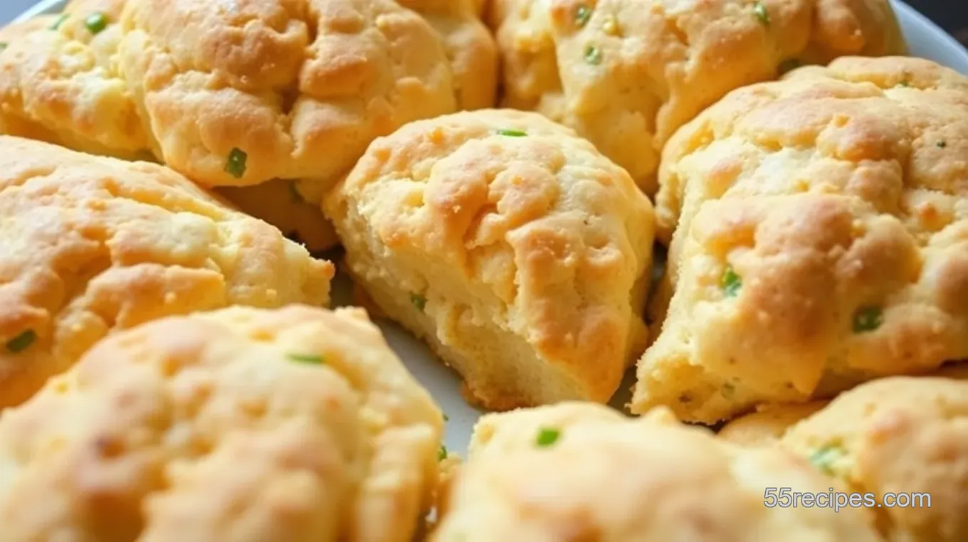 Quick & Cheesy Cheddar Scones in 35 Minutes