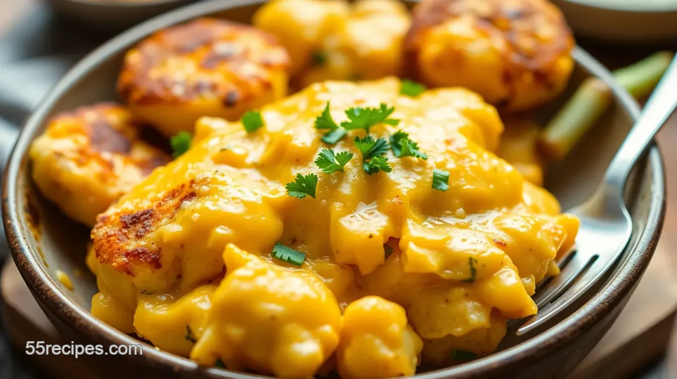 Creamy Dairy-Free Cheesy Potatoes