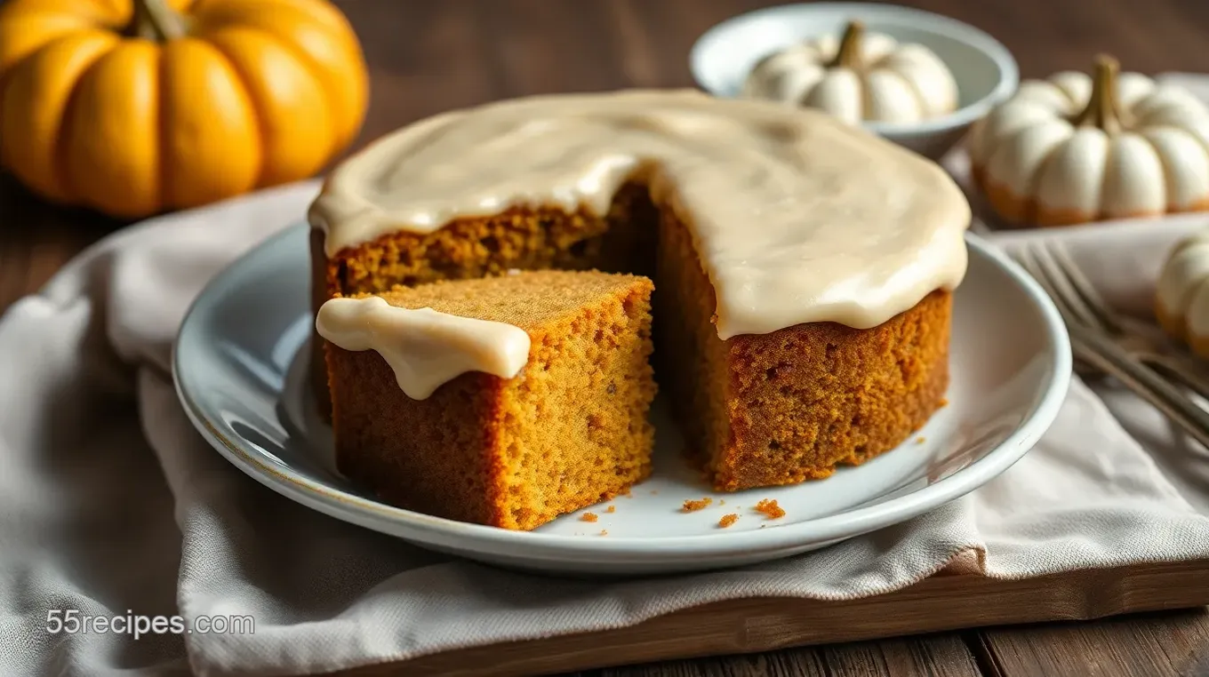 Olive Oil Pumpkin Cake