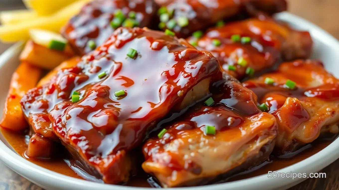 Honey-Garlic Spare Ribs