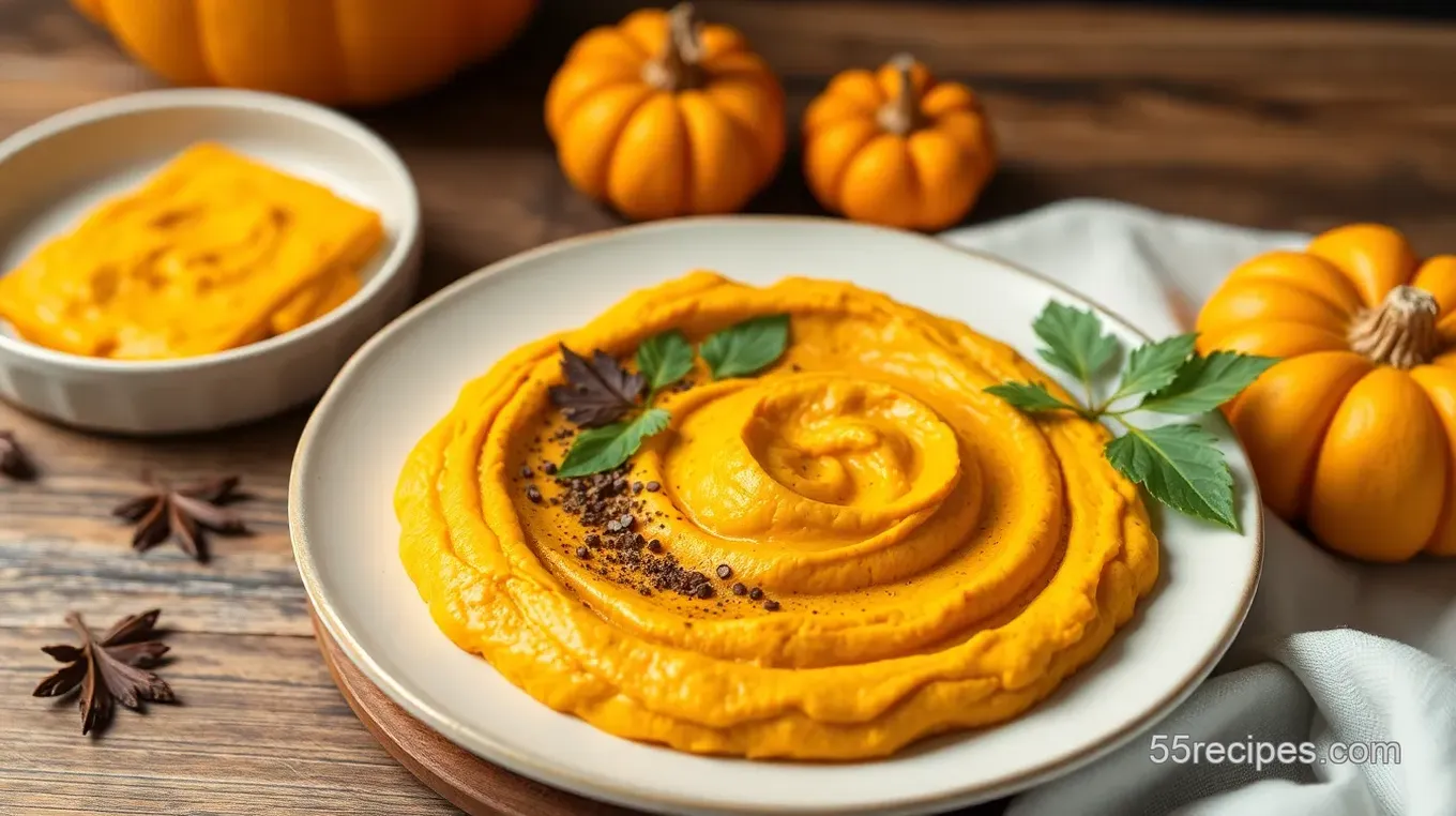 Sweet and Savory Maple Pumpkin Hummus