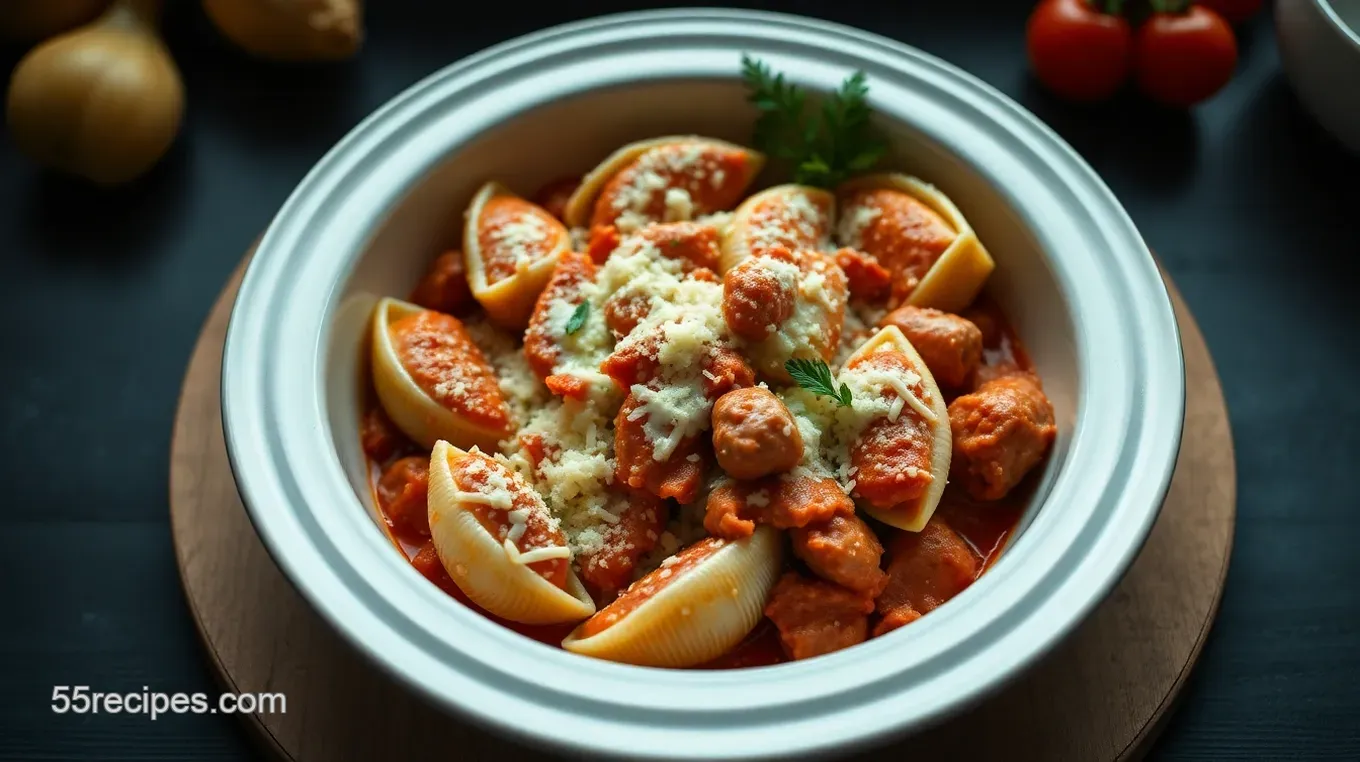 Delicious and Easy Sausage and Ricotta Stuffed Shells: A Family Favorite Cheesy Sausage-Stuffed Conchiglioni: A Comfort Food Classic