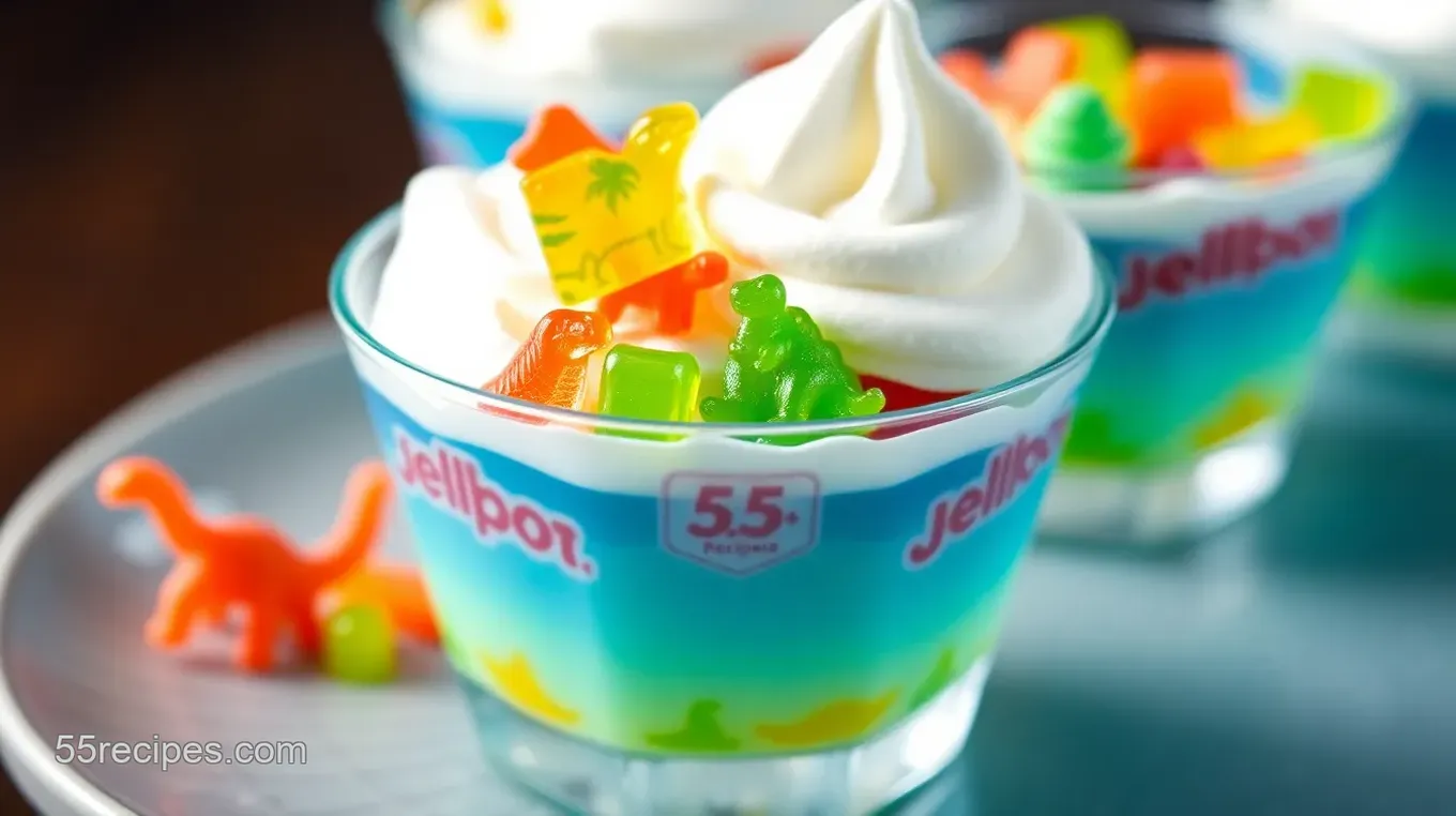 Dino Jello Cups