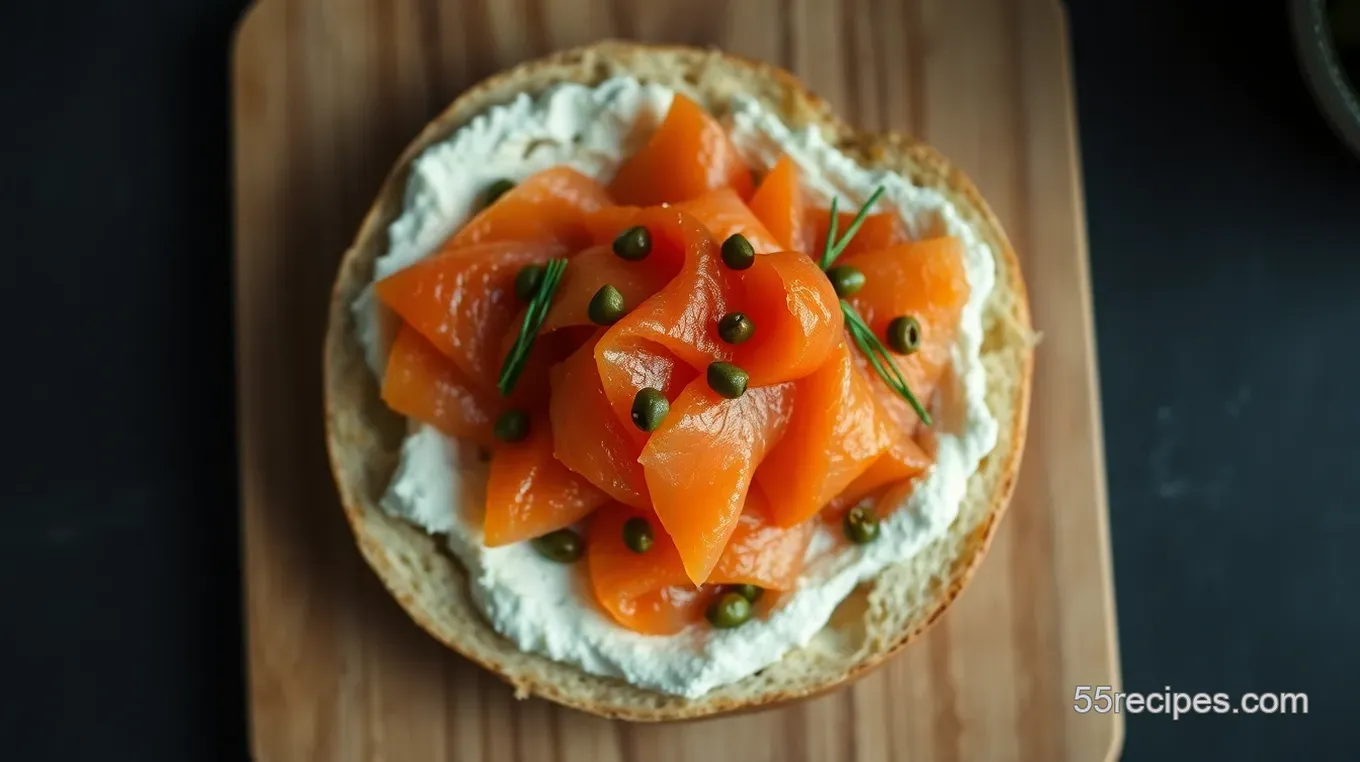 Easy Classic Lox Recipe: A Flavorful Twist on Bagels and Cream Cheese Classic Lox and Bagels with Cream Cheese and Capers