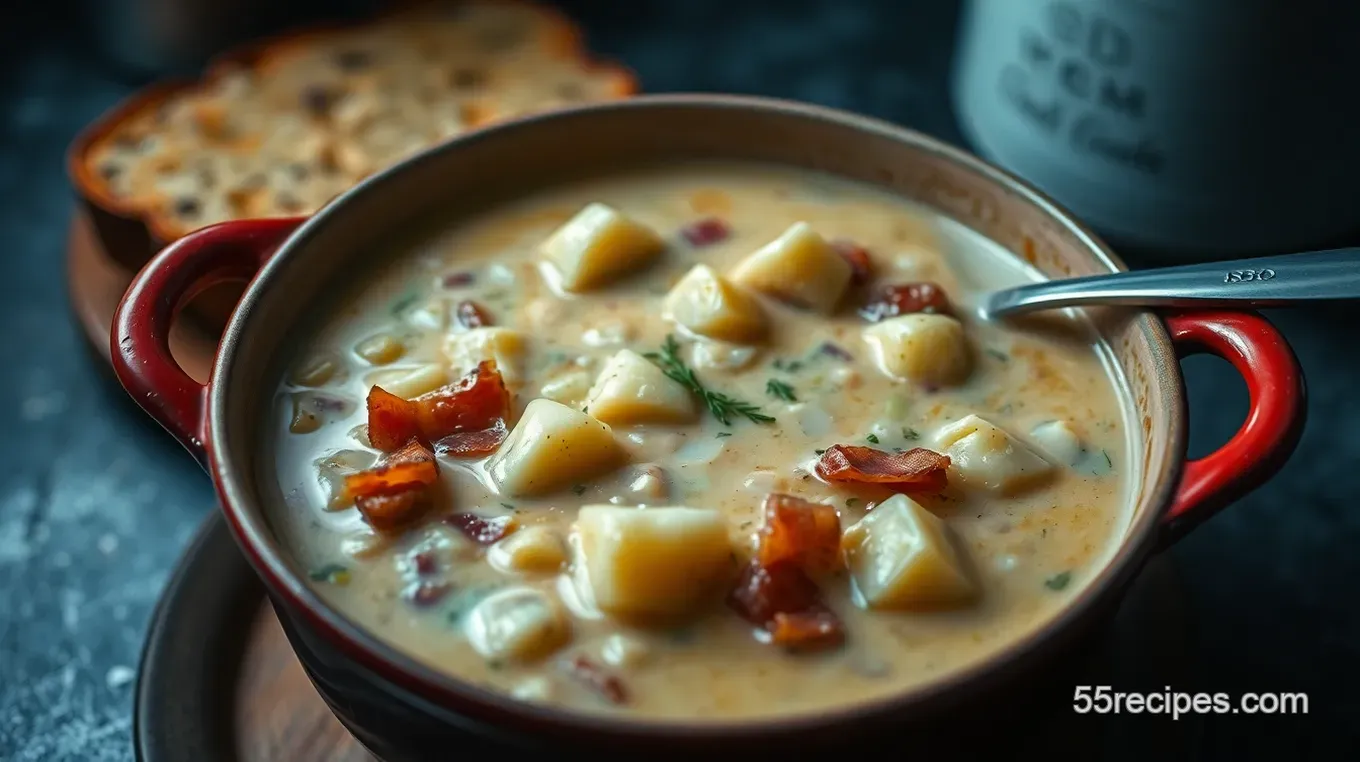 Classic New England Clam Chowder Recipe: A Hearty Coastal Delight Classic New England Clam Chowder: A Comforting Coastal Classic