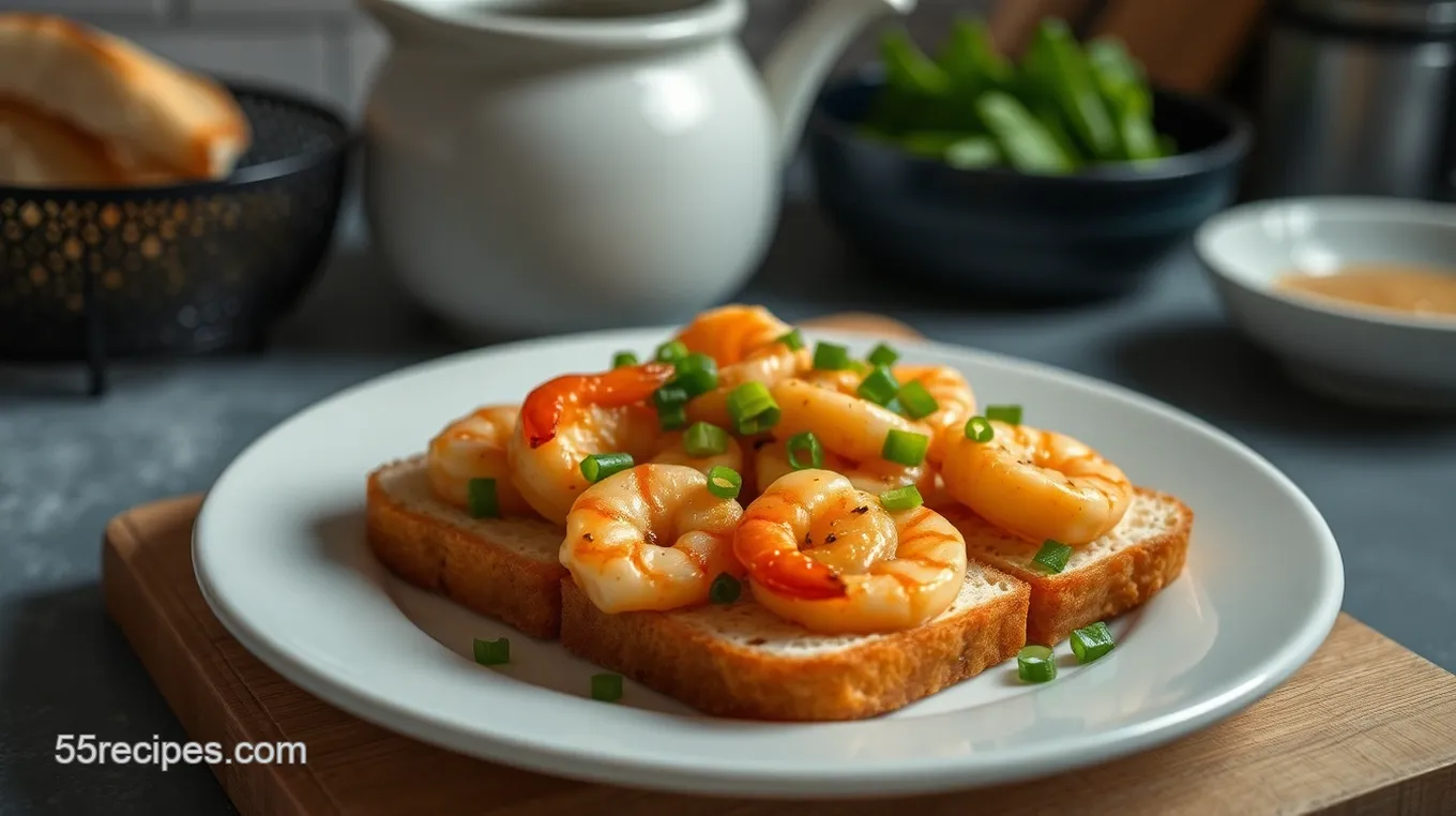 Crispy Shrimp Toast Delight