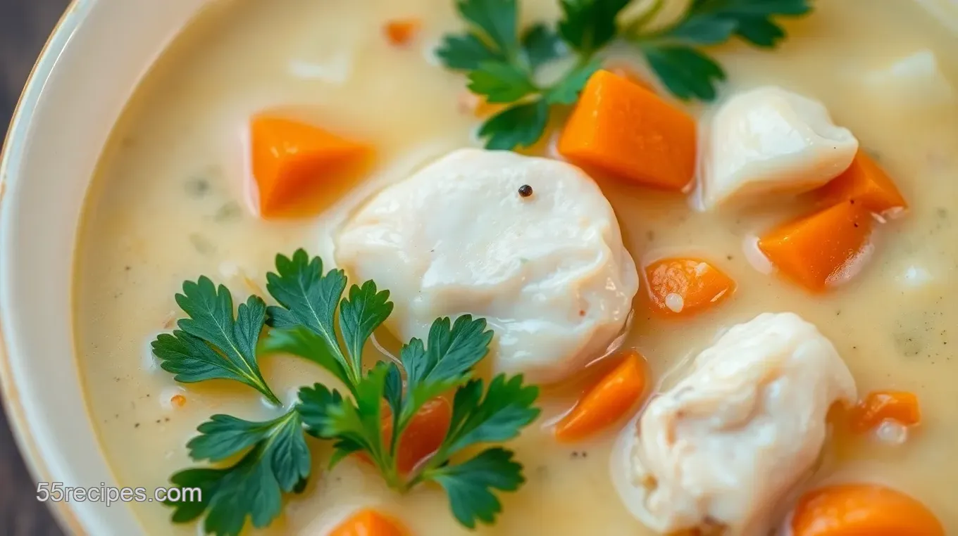 Creamy Dairy-Free Chicken and Wild Rice Soup