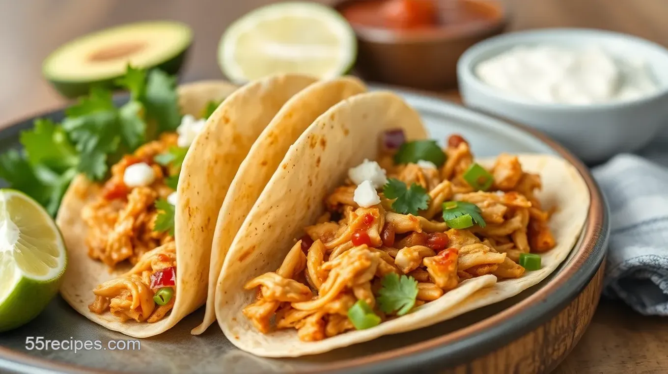 Smoky Chipotle Chicken Tacos