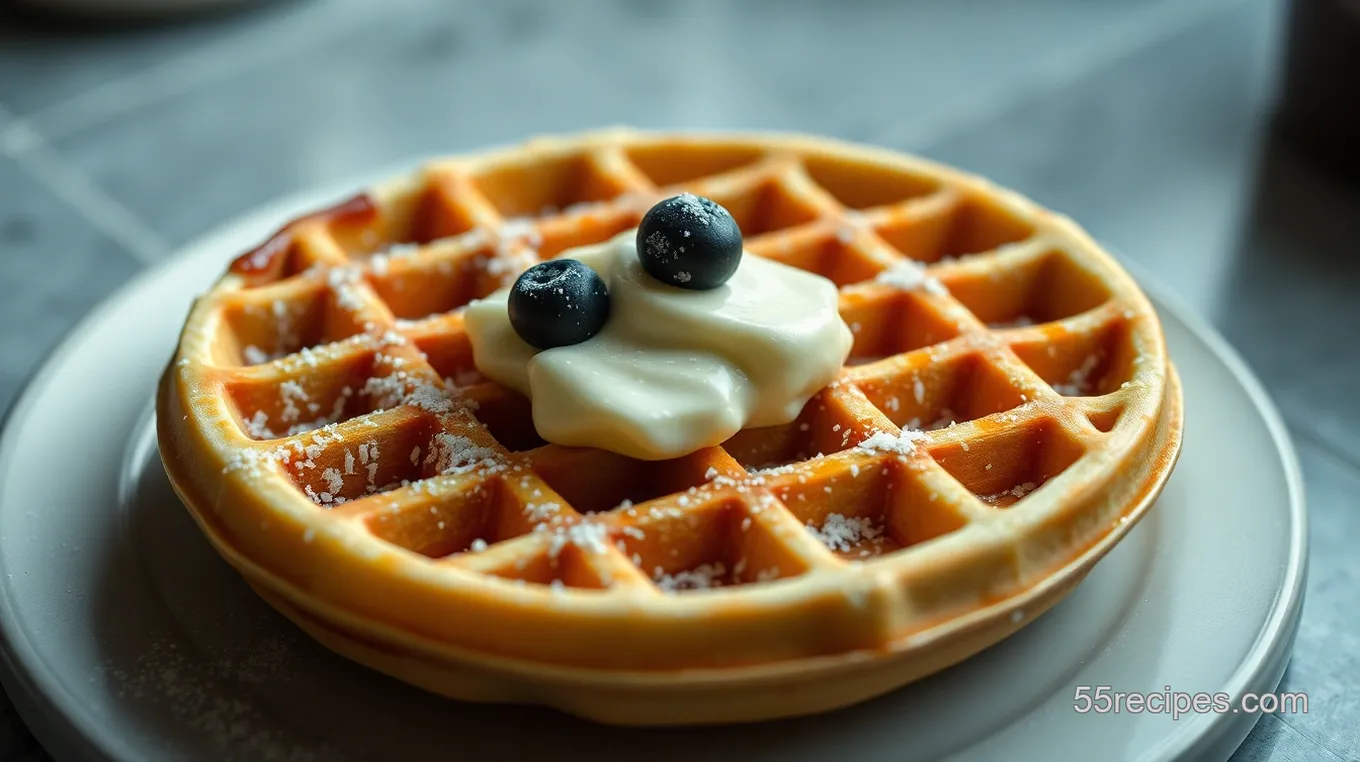 Fluffy Waffle Recipe No Milk