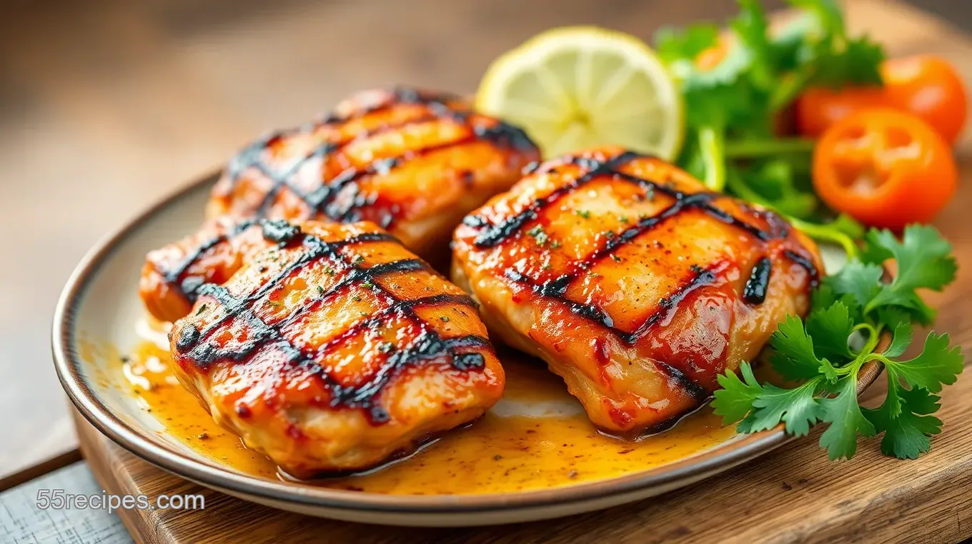 Best Grilled Chicken Thighs