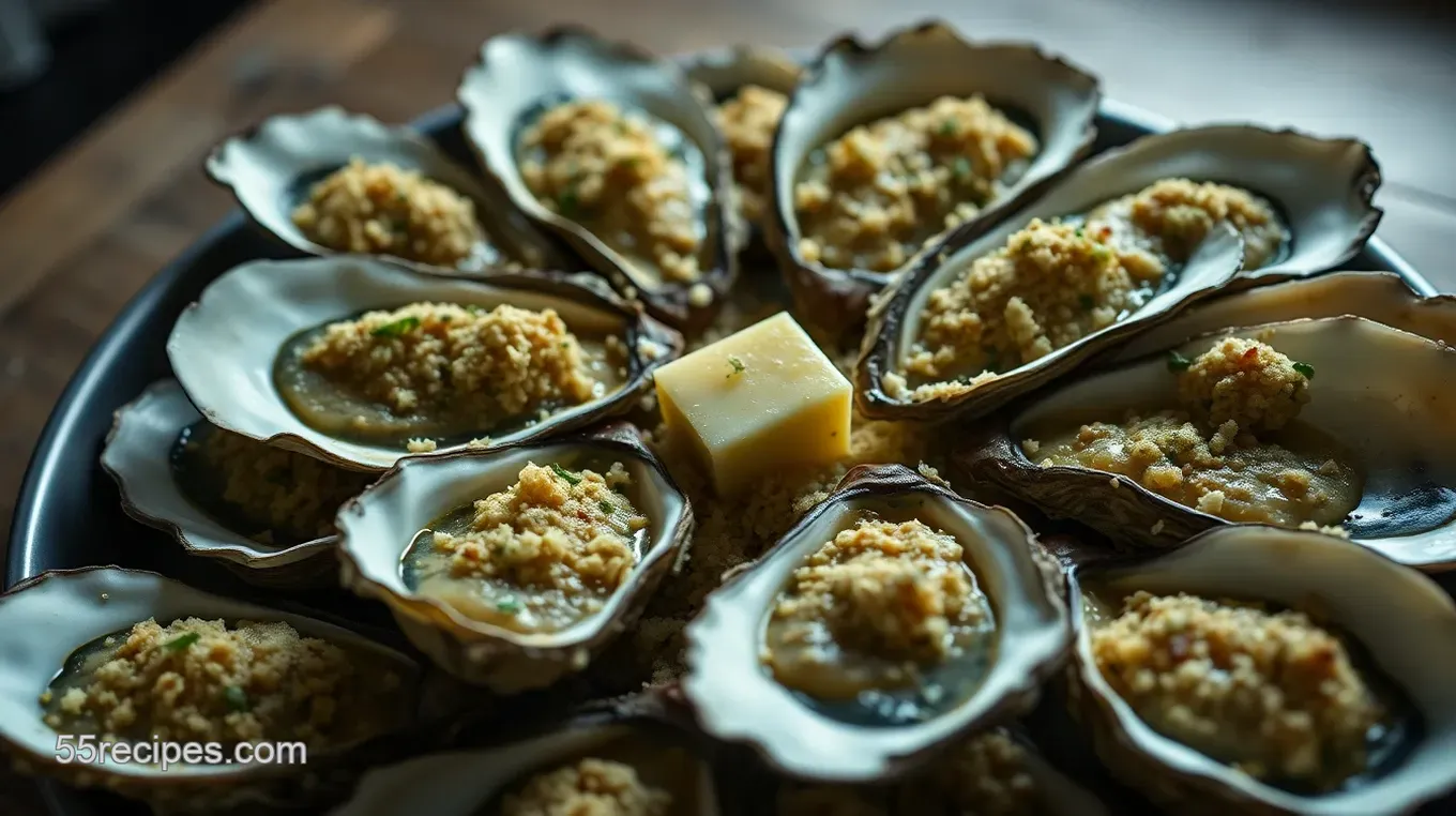 Heavenly Stuffed Oysters with Garlic Herb Butter – A Coastal Delight Heavenly Baked Stuffed Oysters with Garlic Herb Butter