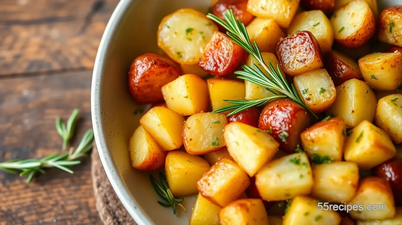 Lighthouse Inn Garlic Rosemary Potatoes