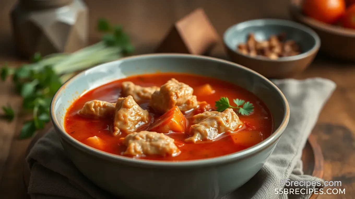 Hearty & Flavorful Spicy Chicken Soup