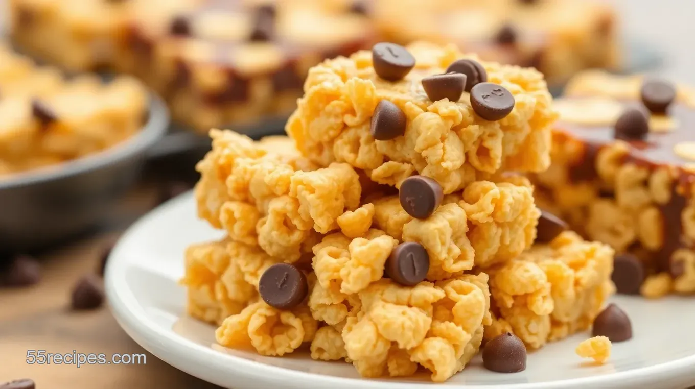 No-Bake Cornflake Candy Delight