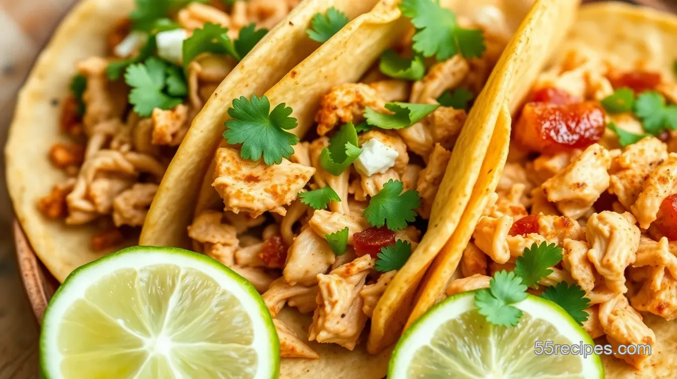 Quick Chicken Tacos with Flavorful Twist