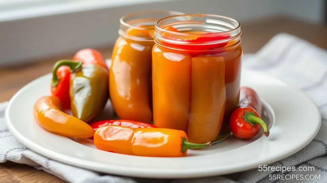 Quick Pickle Sweet Peppers in 15 Minutes