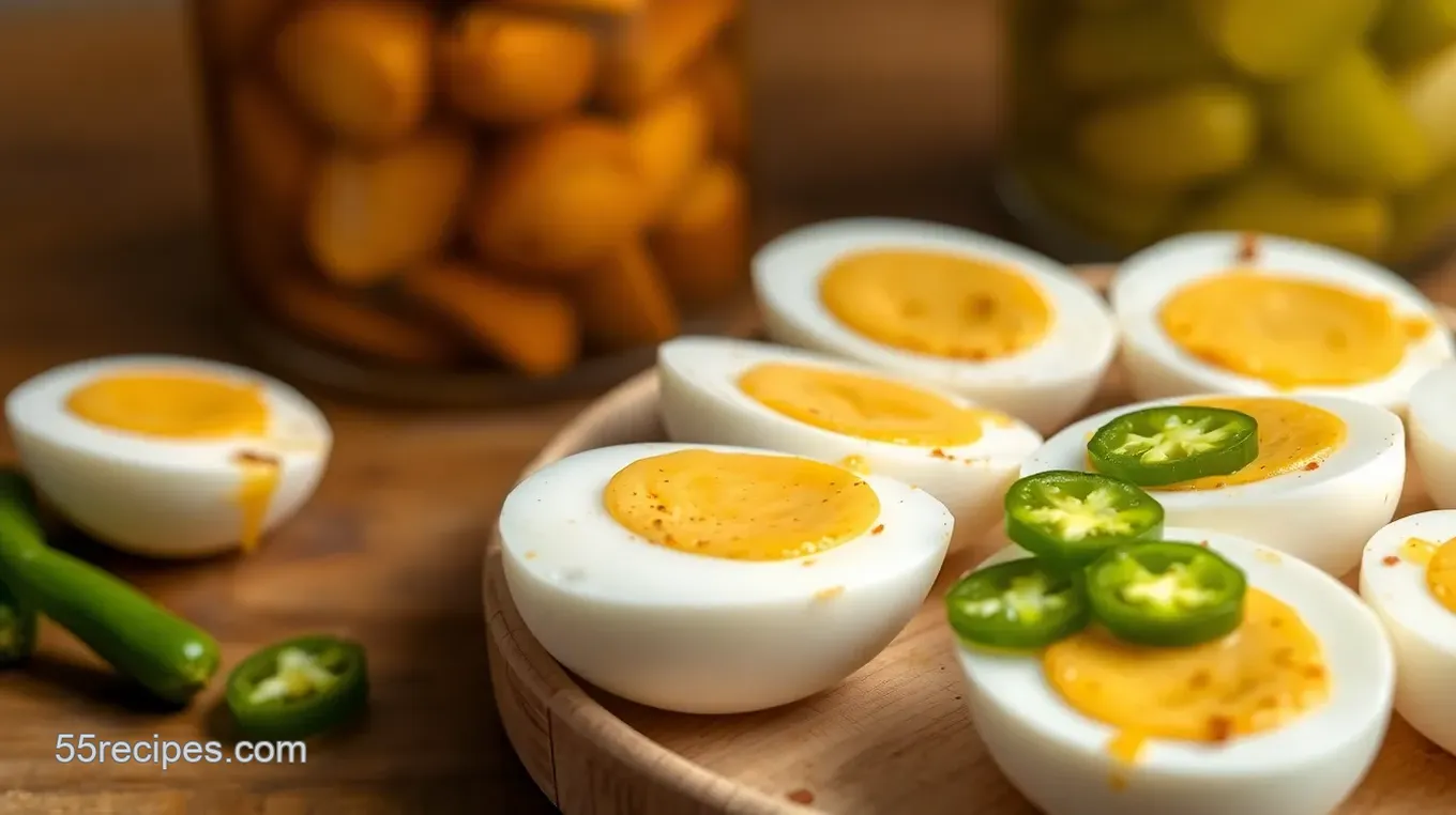 Spicy Pickled Eggs Recipe