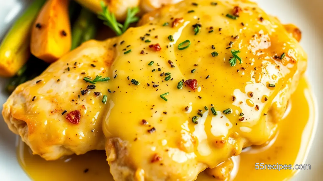 Savory Grey Poupon Dijon Mustard Chicken