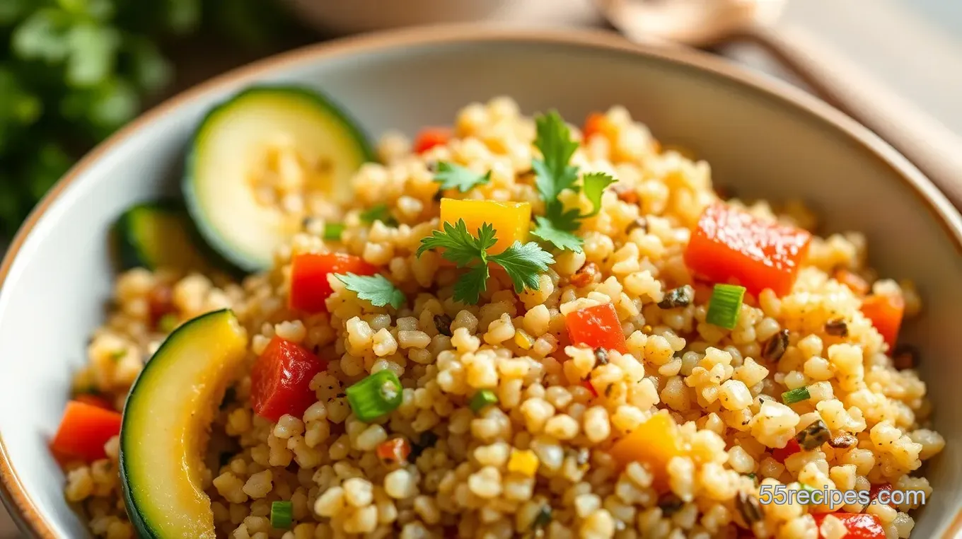 Savory Quinoa Breakfast Bowl