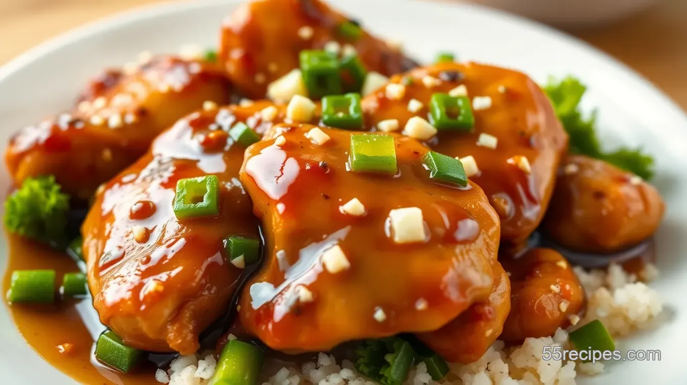 Savory Soy-Glazed Chicken with White Soy Sauce