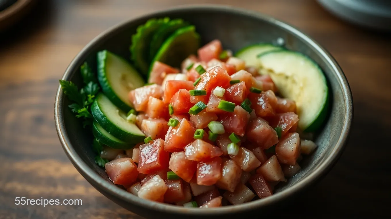 Savory Yellowfin Poke Bowl: A Taste of the Hawaiian Islands