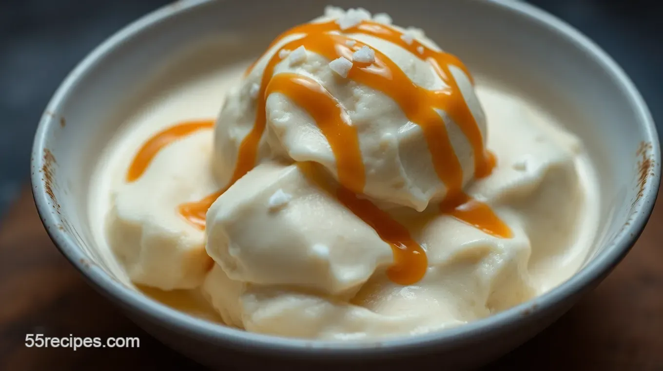 Scrumptious Salted Caramel Gelato: A Deliciously Easy Homemade Treat Scrumptious Salted Caramel Gelato