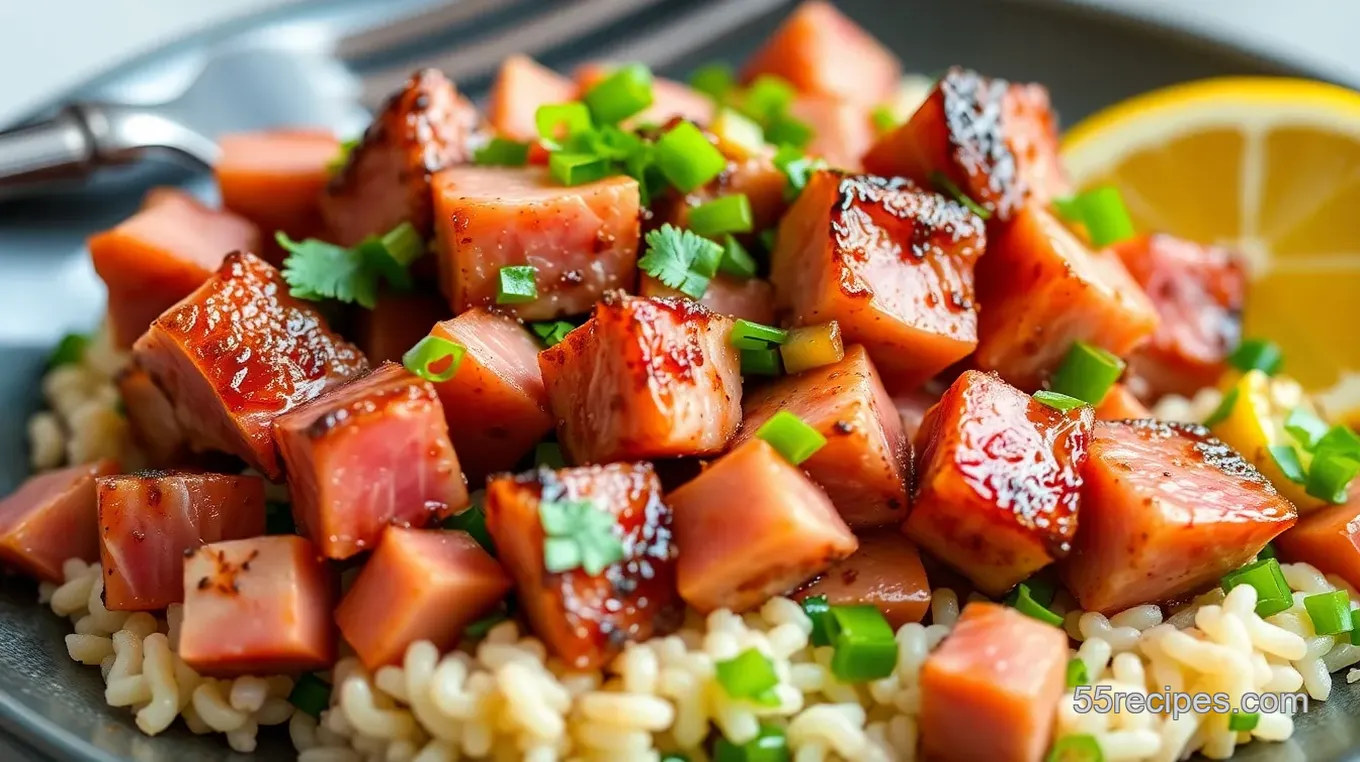 Seared Ahi Tuna Cubes with Fresh Herbs