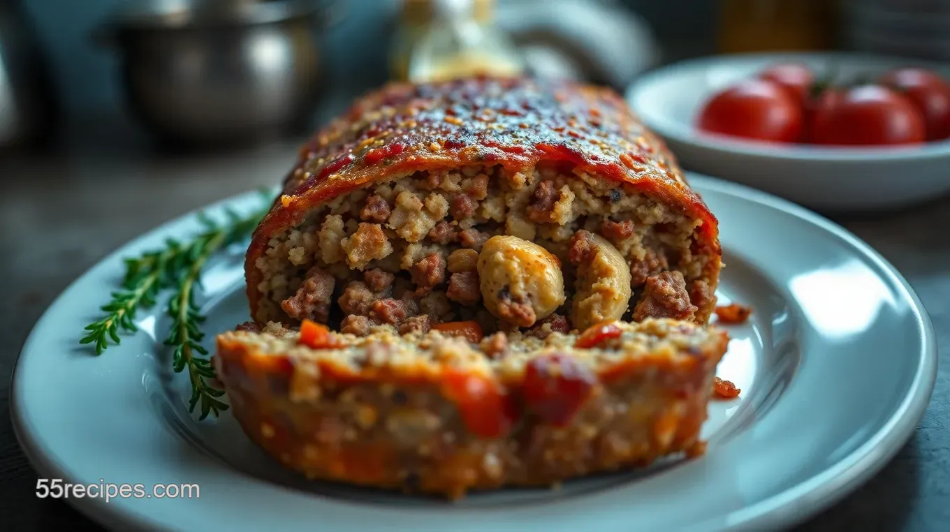 Easy & Juicy Stuffed Meatloaf Recipe with Stove Top Stuffing Stuffed to the Gills: Flavor-Packed Meatloaf with Stove Top Stuffing