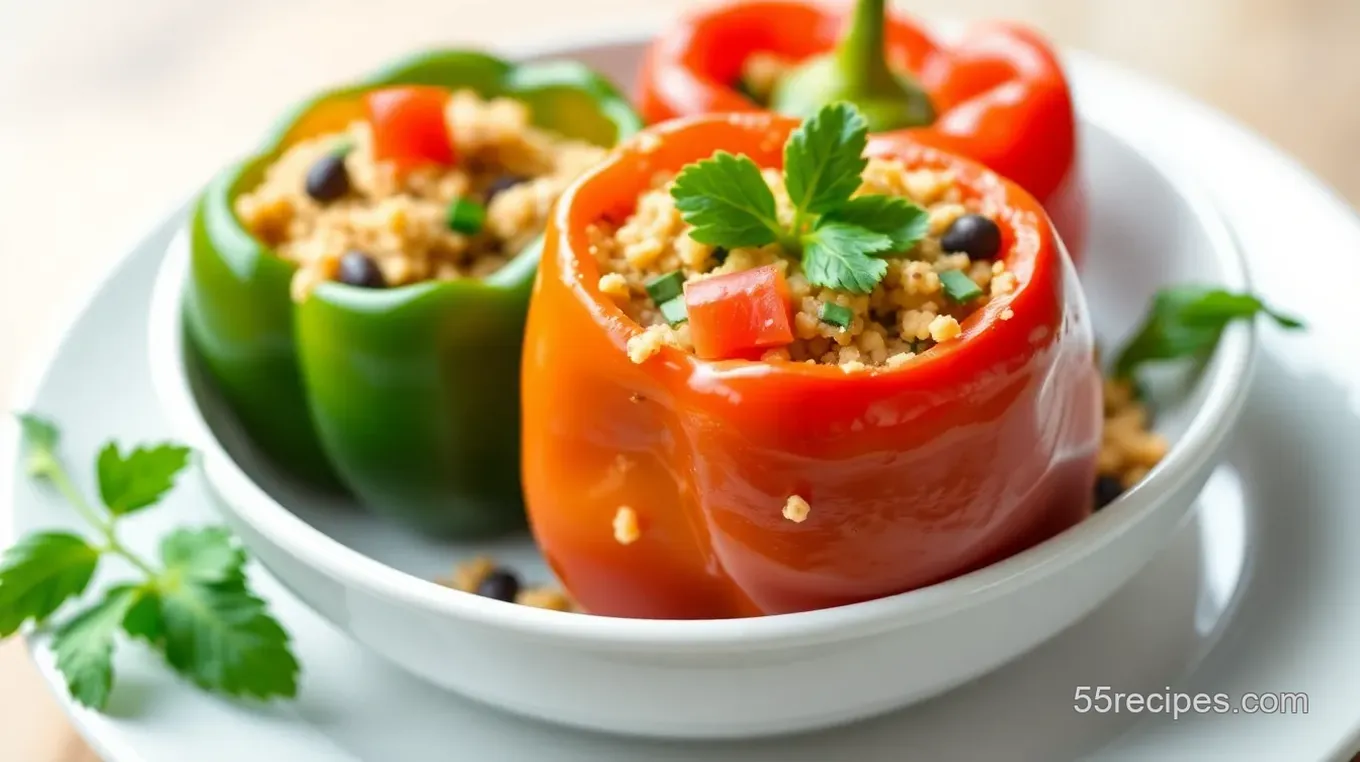 Sweet pepper: 5 Easy Ways to Enjoy Stuffed Quinoa Delight!