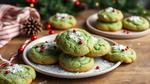 Bake Festive Dairy-Free Grinch Cookies