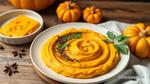 Blend Pumpkin Hummus with Maple Flavor