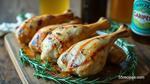 Grilled Chicken Drumsticks with Rosemary