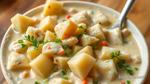 Make Creamy Non-Dairy Clam Chowder Delight