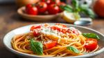 Quick Spaghetti with Fresh Tomatoes & Basil