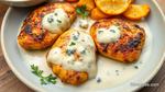 Sear Blue Star Chicken with Creamy Sauce