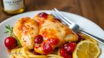 Sear Gran Marnier Cherry Chicken Delight