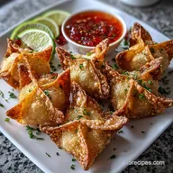 Air Fryer Crab Rangoon