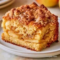 Apple Cinnamon Coffee Cake with Sour Cream
