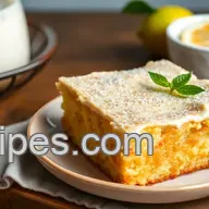Easy & Moist Bake Kefir Sheet Cake: Zesty & Delicious Delight