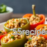 How to Bake Mini Peppers with Savory Quinoa Mix: A Delicious Family Favorite