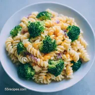 Broccoli Cheddar Pasta Salad Meal Prep