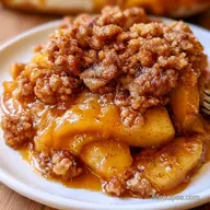Brown Sugar Apple Crisp for 8 Servings
