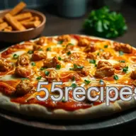 My Favorite Chicken Wing Pizza Recipe: Spicy & Cheesy Delight