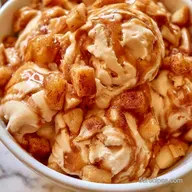 Caramel Apple Pie Ice Cream: Creamy