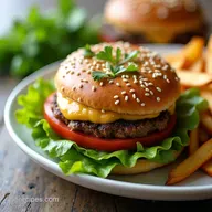 The Ultimate Cheeseburger Salad Recipe with Secret Sauce