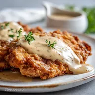 Chicken Fried Steak Gravy Recipe for 4 Servings